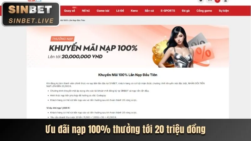 Thưởng nạp lại hàng ngày tại k8cc casino